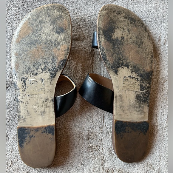 J. Crew Malta Sandal in Black. Women’s size 10 - Picture 8 of 8